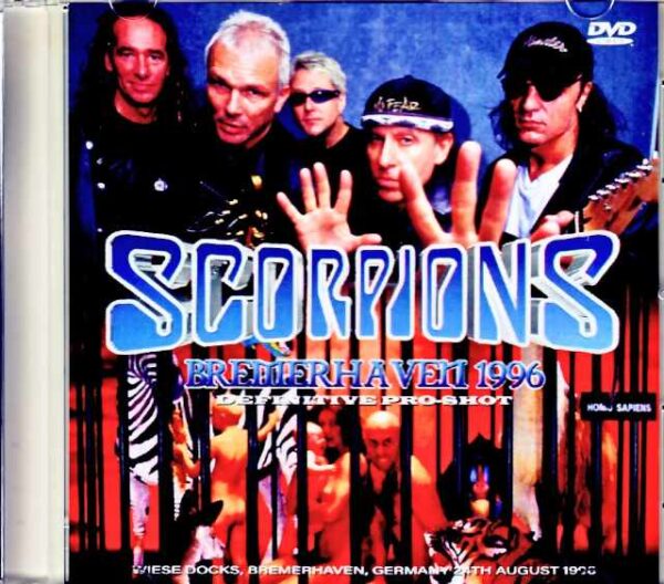 Scorpions Germany 1996 Complete Multi-Cam Shot Edition Jewel Version