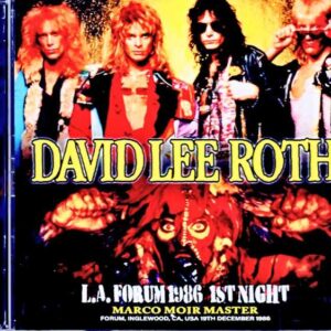 David Lee Roth David Lee Roth/CA,USA 12.19.1986 Marco Moir Master Edition