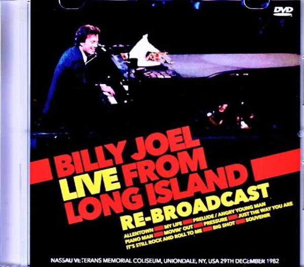 Billy Joel Billy Joel/NY,USA 1982 Multi-Cam Broadcast on German TV 2024 Edition Jewel Version