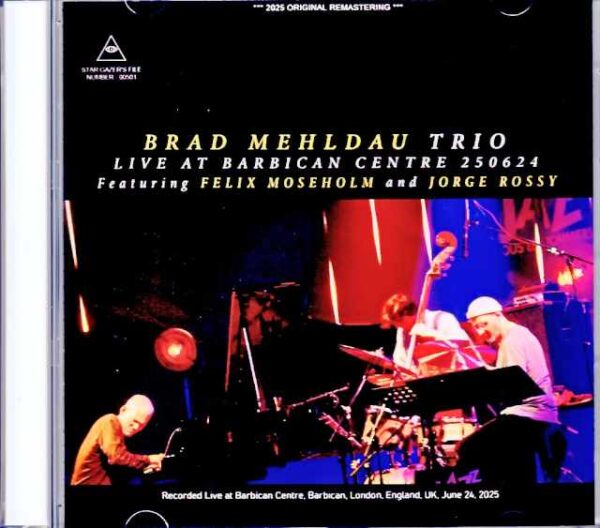 Brad Mehldau Trio Brad Mehldau/London,UK 06.24.2025 Complete