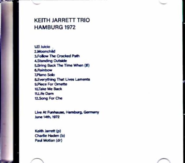 Keith Jarrett Trio Keith Jarrett/Germany 1974 Multi-Cam Edition Jewel Version - Image 2