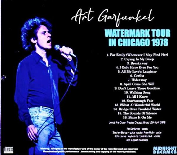 Art Garfunkel/IL,USA 04.01.1978 - Image 2