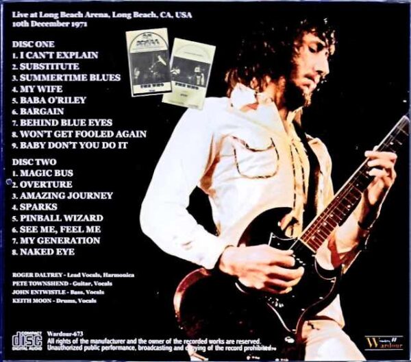 The Who, The Who/CA, USA 1971 Master Analogue Tape Upgrade Edition - Image 2