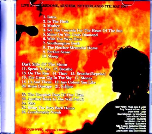 Roger Waters/Netherlands 2007 Jewel Version - Image 2