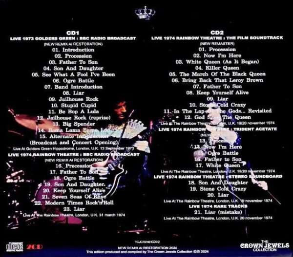 Queen / Rage Live Archive 1973-1974 Special Edition - Image 2