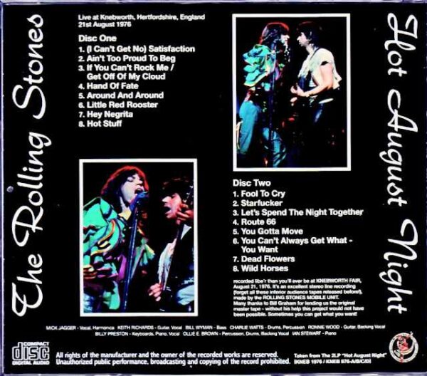 Rolling Stones/England,UK 1976 2LP Edition Best Transfer - Image 2