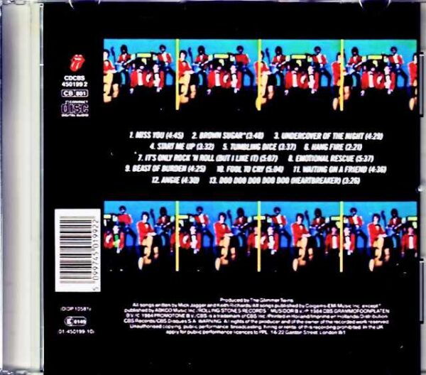 Rolling Stones/Rewind Original UK/Europe CD Edition - Image 2