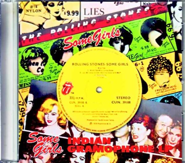Rolling Stones Some Girls Original Indian LP Edition