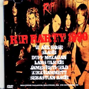 Various Artists Skid Row,Guns N' Roses Metallica Slash,Sebastian Bach,Axl Rose/CA,USA 1990 Jewel Version