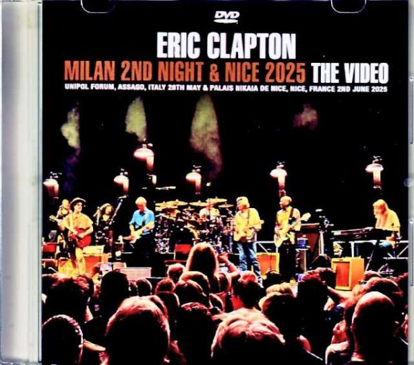 Eric Clapton/Italy & France 2025 Digest Edition Jewel Version