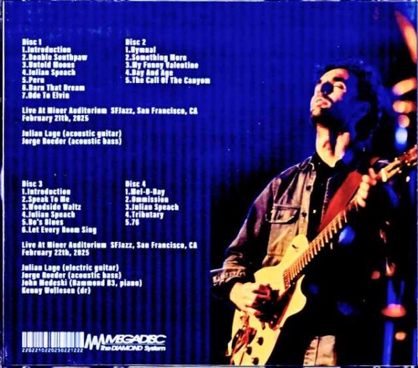 Julian Lage Julian Lage/CA,USA 2025 2Days - Image 2