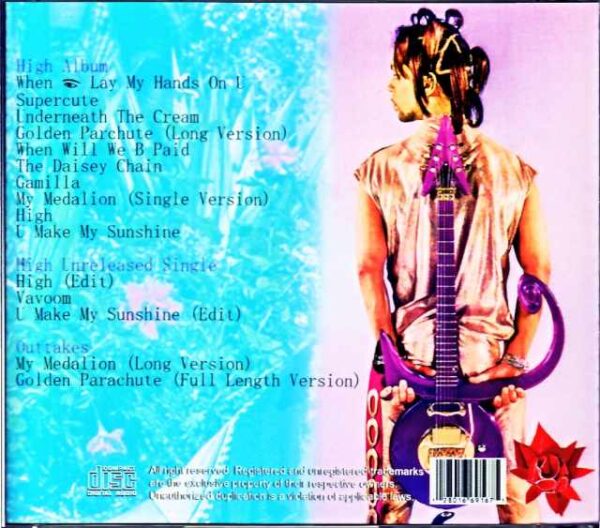 Prince/High Album Unreleased Single Outtakes - Image 2