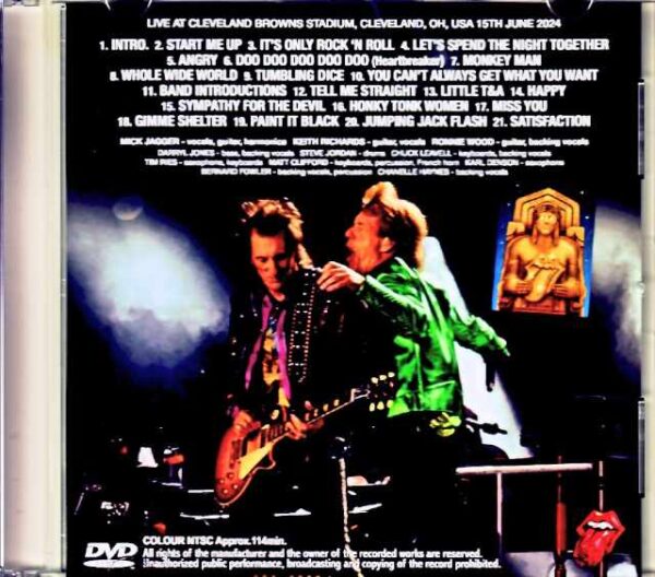 Rolling Stones/OH,USA 2024 Complete Multi-Cam Edition Jewel Version - Image 2