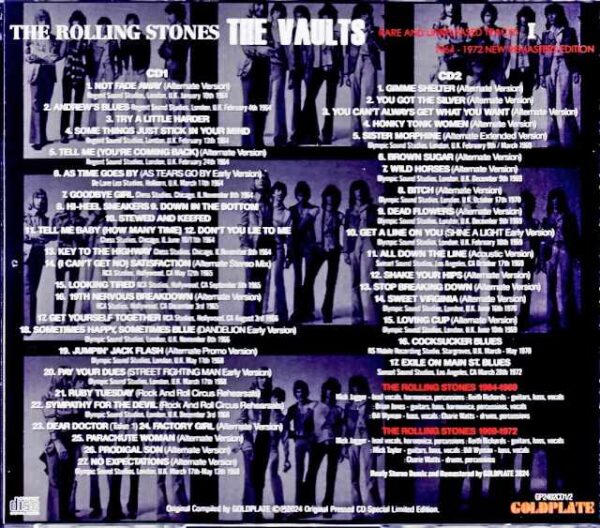 Rolling Stones/Rare and Unreleased Tracks 1964-1972 - Image 2