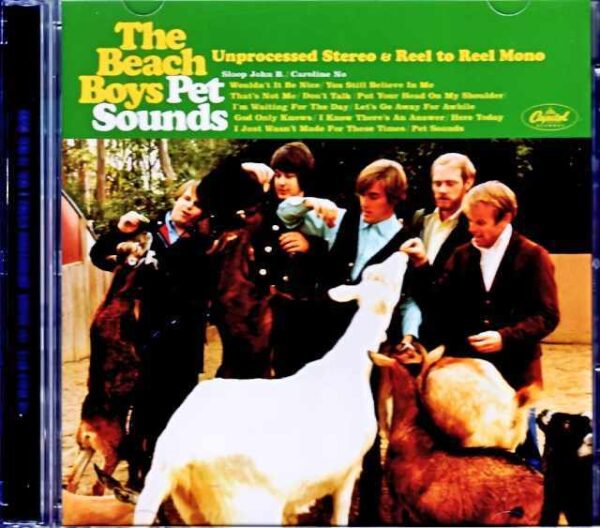 Beach Boys/Pet Sounds Unprocessed Stereo Mix Unreleased, Completely flat sound version Original Mono Mix Reel-To-Reel, 4-Track Mono Edition