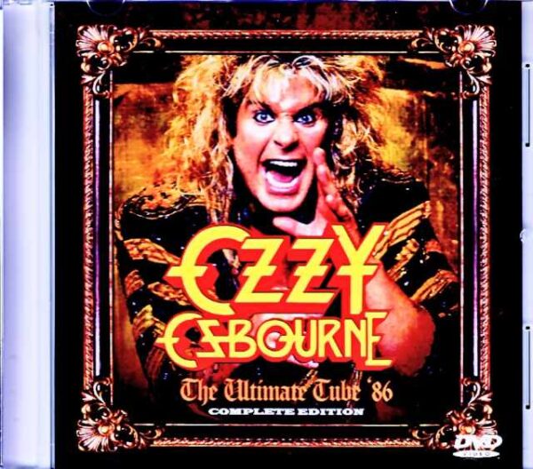 Ozzy Osbourne/England,UK 1986 TV Broadcast Edition Jewel Version