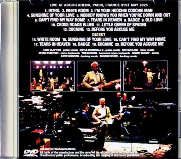 Eric Clapton/France 2025 Digests Edition Jewel Version - Image 2