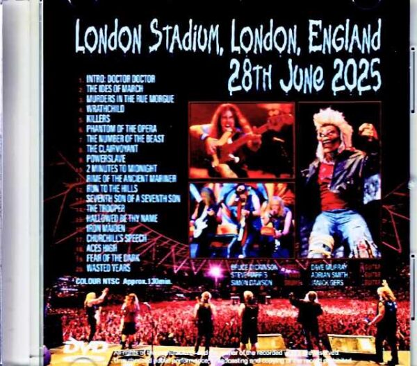 Iron Maiden / London, UK 2025 Complete Jewel Version - Image 2