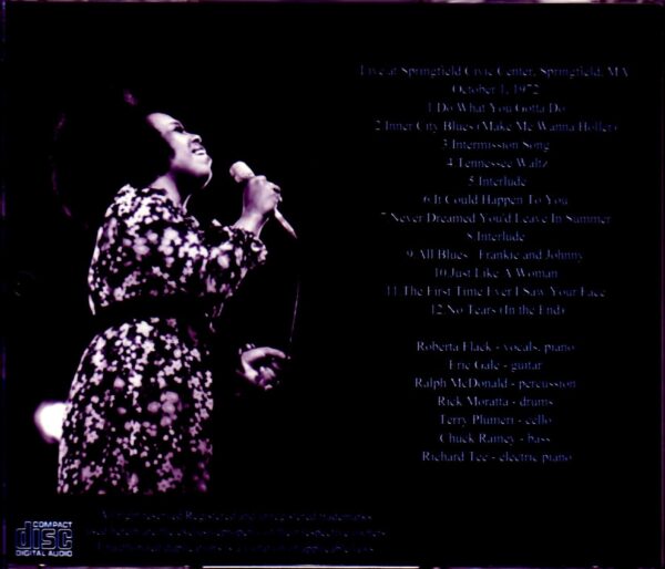 Roberta Flack/MA,USA 1972 - Image 2