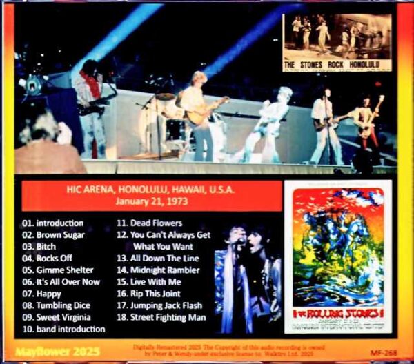 Rolling Stones/Hawaii,USA 01.21.1973 - Image 2