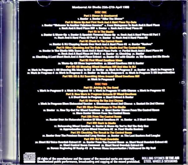 Rolling Stones/Steel Wheels Sessions 1989 - Image 2