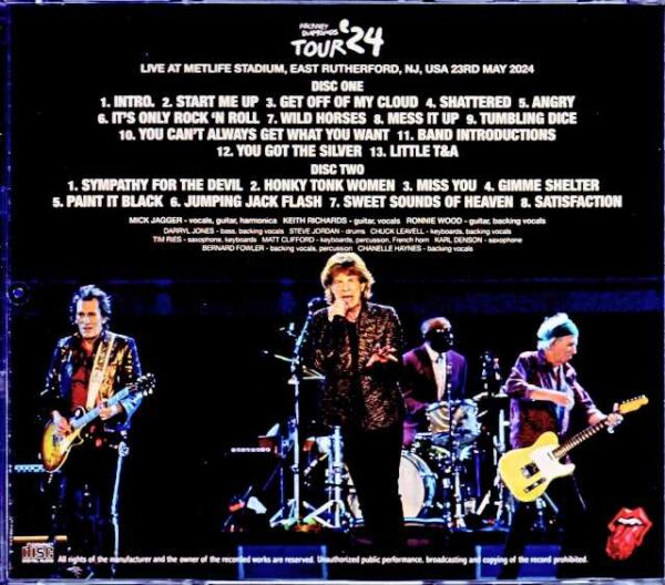 Rolling Stones/NJ,USA 5.23.2024 Complete Upgrade - Image 2