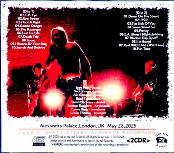 Iggy Pop/London,UK 05.28.2025 Complete - Image 2