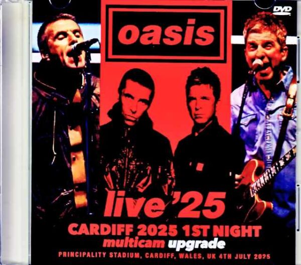 Oasis / England, UK 07.04.2025 Multi-Cam Edition Jewel Version