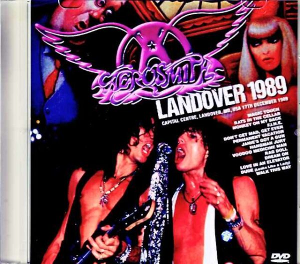 Aerosmith/MD,USA 1989 Multi-Cam Edition Jewel Version