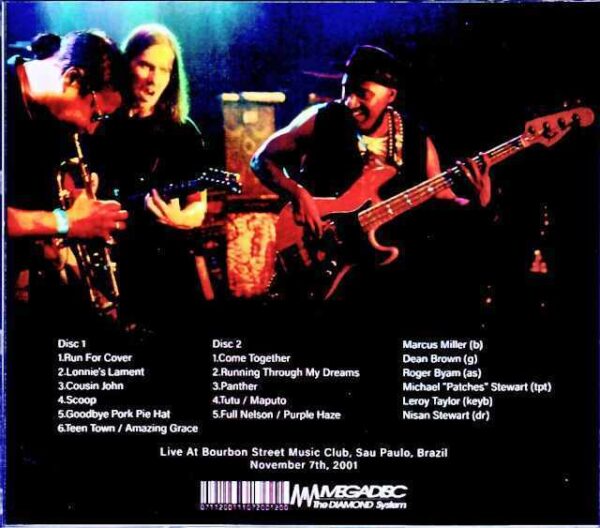 Marcus Miller Quintet Marcus Miller/Brazil 2001 Soundboard Edition - Image 2
