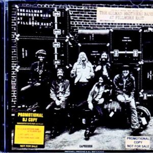 Allman Brothers Band At Fillmore East US Original Genuine First Pressing Promo DJ Copy Edition