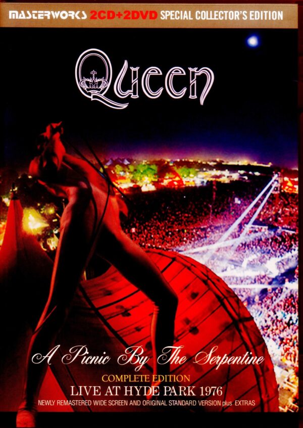 Queen/London,UK 1976 Newly Remastered 2 Screens & Extras