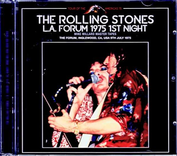 Rolling Stones/CA,USA 7.9.1975 Mike Millard Master Tapes