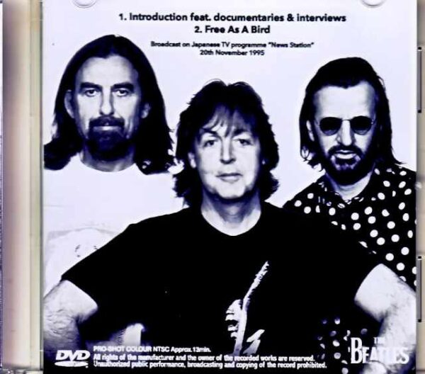 Beatles/Free as a Bird Japanese Broadcast 1995 Edition Jewel Version - Image 3