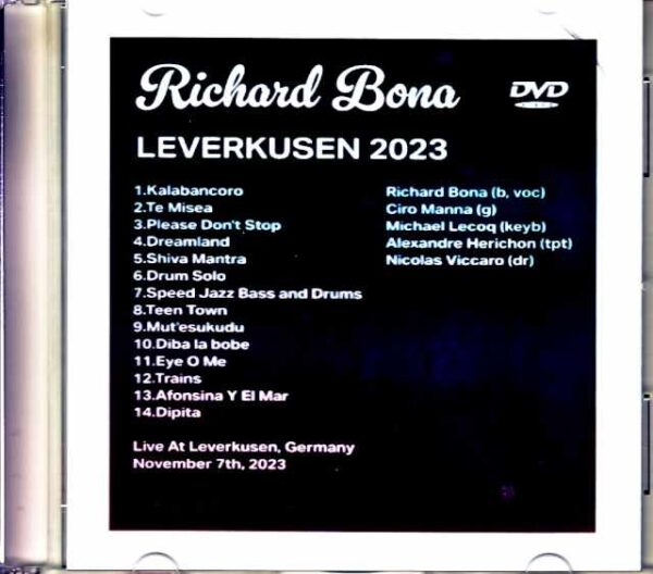 Richard Bona/Germany 2023 Jewel Version - Image 2