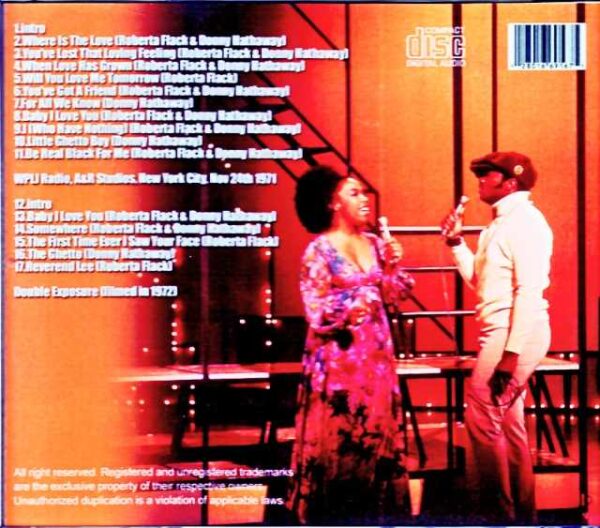 Roberta Flack Donny Hathaway Roberta Flack Donny Hathaway/NY,USA 1971 & more - Image 2