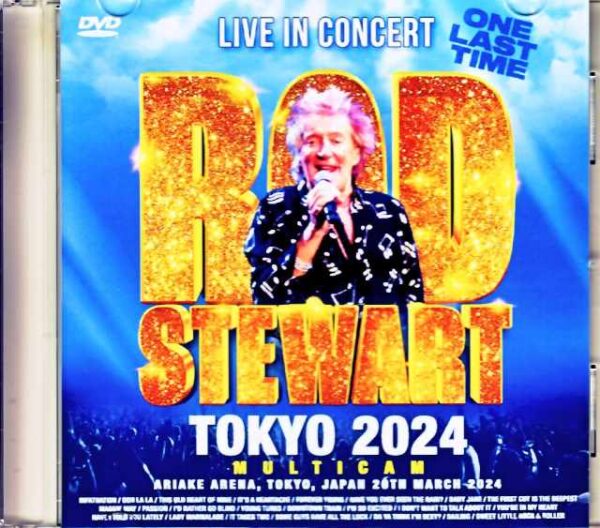Rod Stewart Rod Stewart/Tokyo,Japan 2024 Complete Multi-Cam Edition Jewel Version