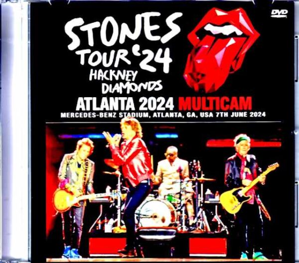 Rolling Stones/GA,USA 2024 Complete Multi-Cam Edition Jewel Version
