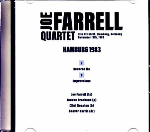 Joe Farrell Quartet Joe Farrell/Germany 1983 Soundboard Edition - Image 2