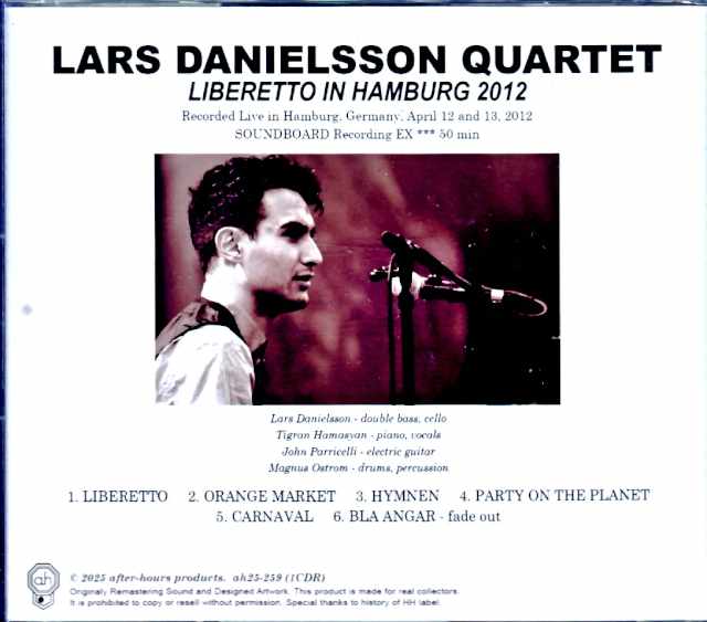 Lars Danielsson Liberetto Lars Danielsson/Germany 2012 - Image 2