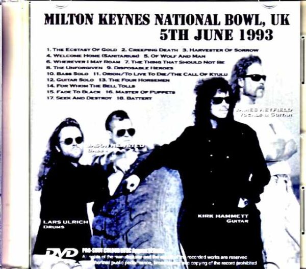 Metallica/England,UK 1997 Multi-Cam Edition Jewel Version - Image 2