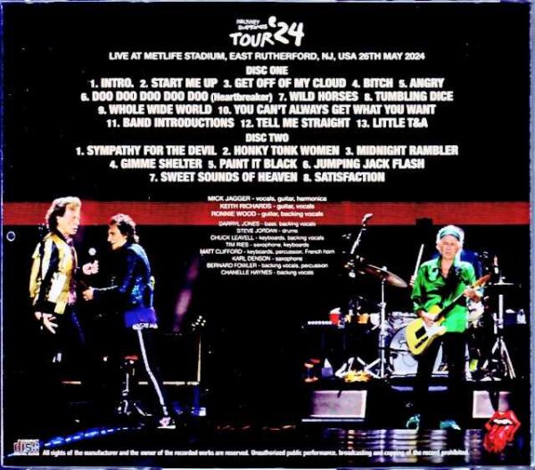 Rolling Stones/NJ,USA 5.26.2024 Complete Upgrade - Image 2