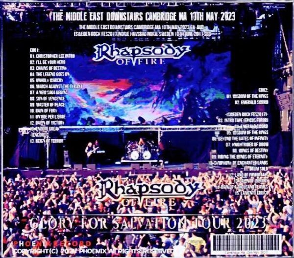 Rhapsody/MA,USA 2023 Complete & more - Image 2