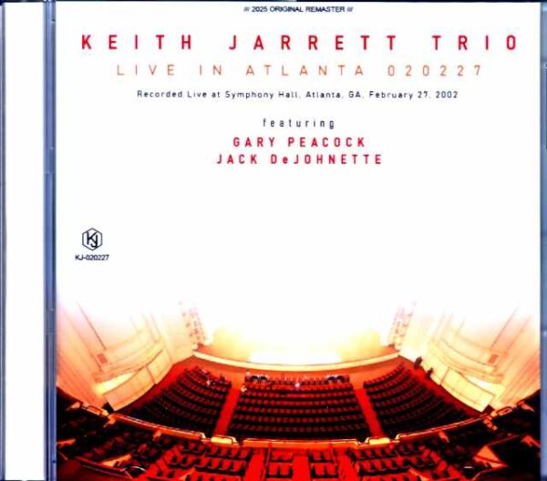 Keith Jarrett Trio Keith Jarrett/GA,USA 2002 Complete