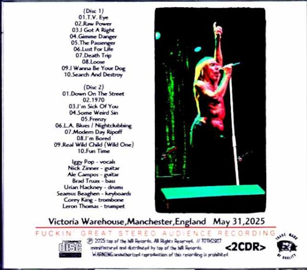 Iggy Pop/England,UK 05.31.2025 Complete - Image 2