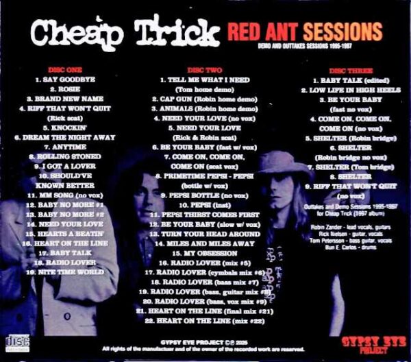 Cheap Trick/Outtakes and Demo Sessions 1995-1997 - Image 2