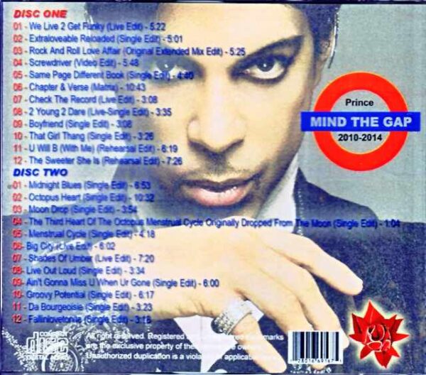 Prince/Unreleased Tracks 2010-2014 - Image 2
