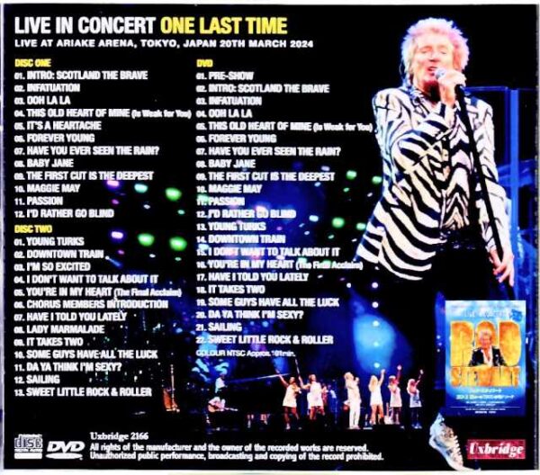 Rod Stewart/Tokyo,Japan 2024 Complete & more - Image 2