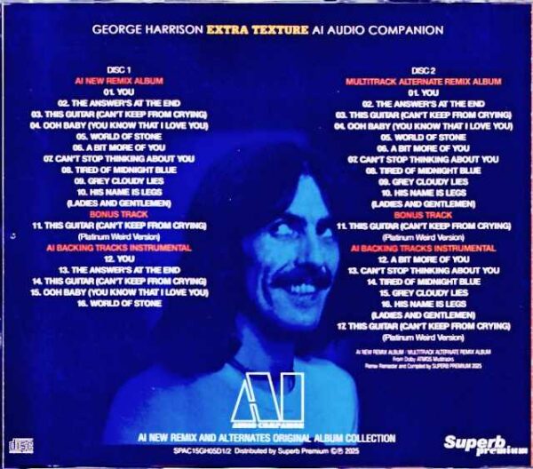 George Harrison George Harrison/Extra Texture AI Remix and Alternates Collection - Image 2