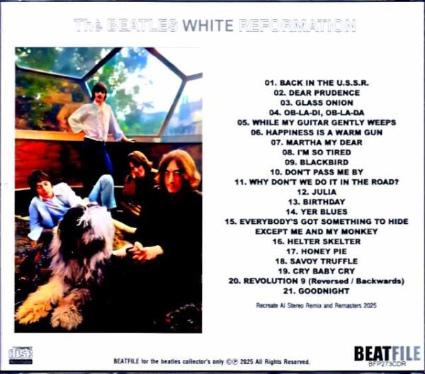 Beatles/White Album Recreate AI Stereo Remix and Remasters - Image 2